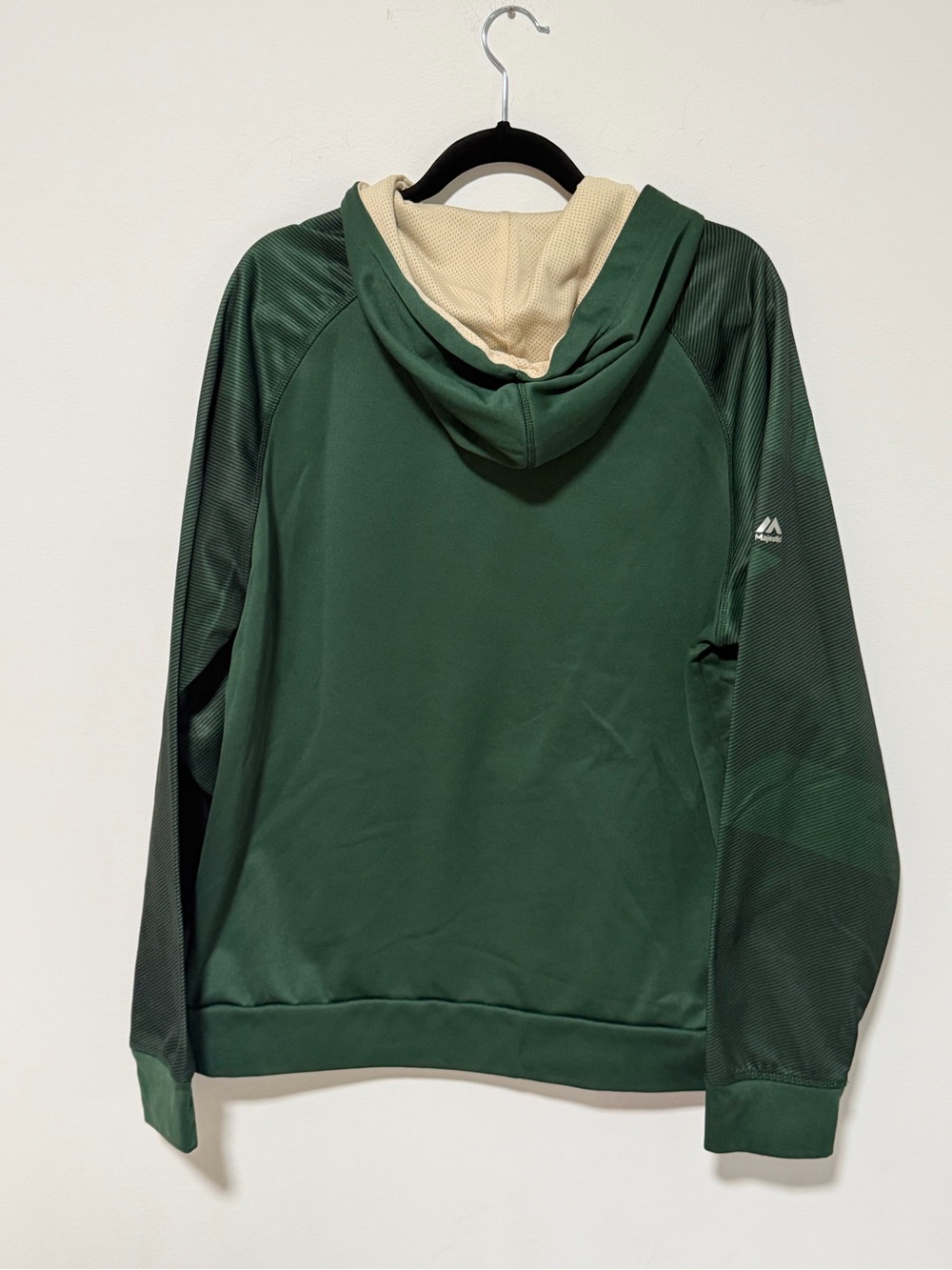 Vintage Majestic Athletic NHL Minnesota Wild "Therma Base" Tech Fleece Hoodie - Picture 4 of 4